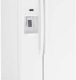 CLS Crosley 25.3 Side by Side Refrigerator : White- CLS