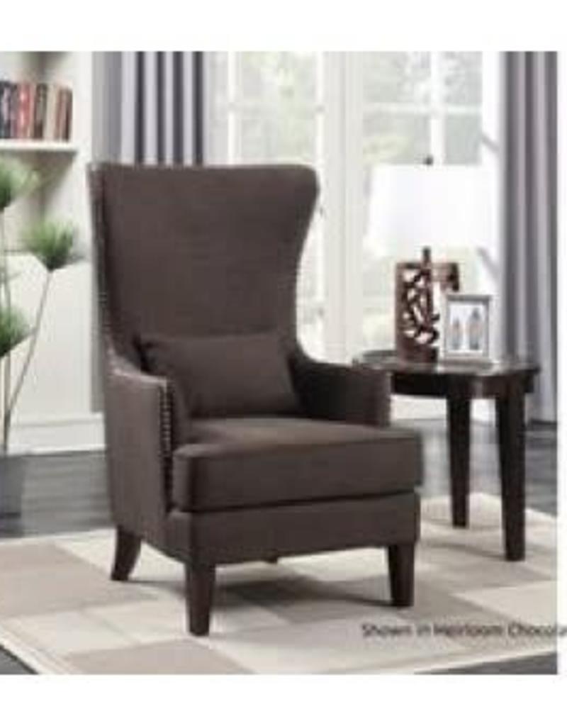 Cls Kori Heirloom Chocolate Accent Chair R B Furniture