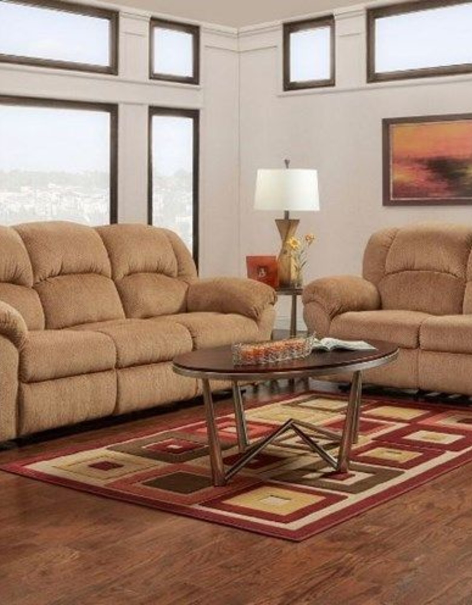 Affordable Furniture Aspen Mocha Motion Sofa