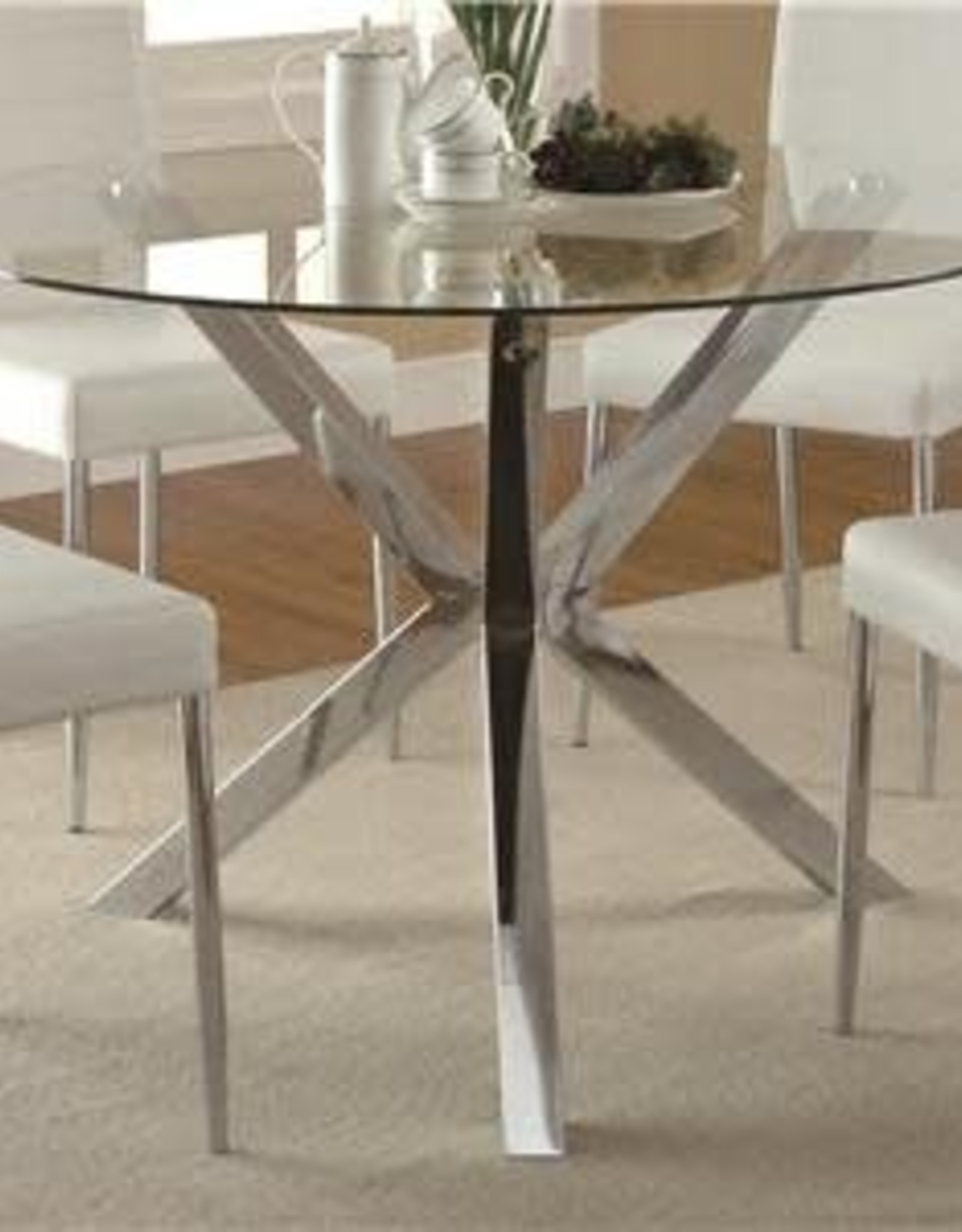 Coaster Chrome Table