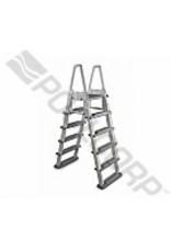 SPS 48"-56" WARM GRY HD AFRAME LADDER W/ BARRIER