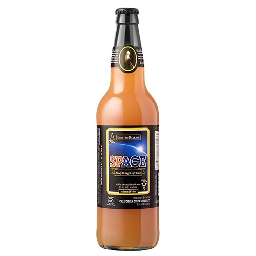 Ace Space Blood Orange Craft Cider ABV: 6.9% 12 fl oz 6-Pack