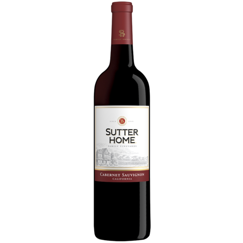 Sutter Home 2018 Cabernet Sauvignon ABV: 13% 750 mL