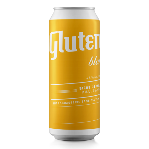 Glutenberg Blond Gluten Free Beer ABV: 4.5% Can 16 fl oz 4-Pack