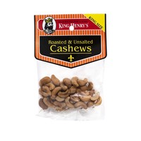 King Henry's Roasted & Unsalted Cashews 1.75 oz