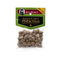 King Henry's Roasted and Salted Pistachios 2.25 oz
