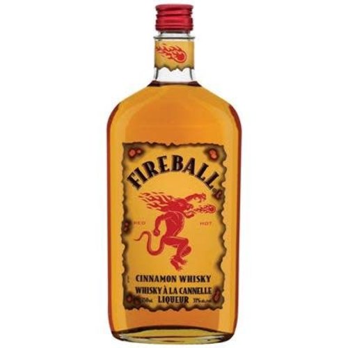 Fireball Cinnamon Whiskey ABV: 33%
