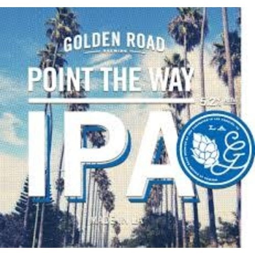 Golden Road Point the Way IPA ABV: 5.9% Can 12 fl oz 6-Pack