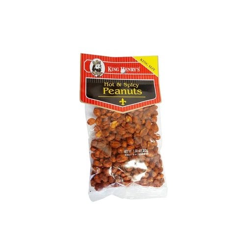 King Henry's Hot & Spicy Peanuts 7.5 oz