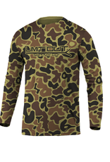 Limit Out Supply Co. Old School Camo- Long Sleeve Dri Fit