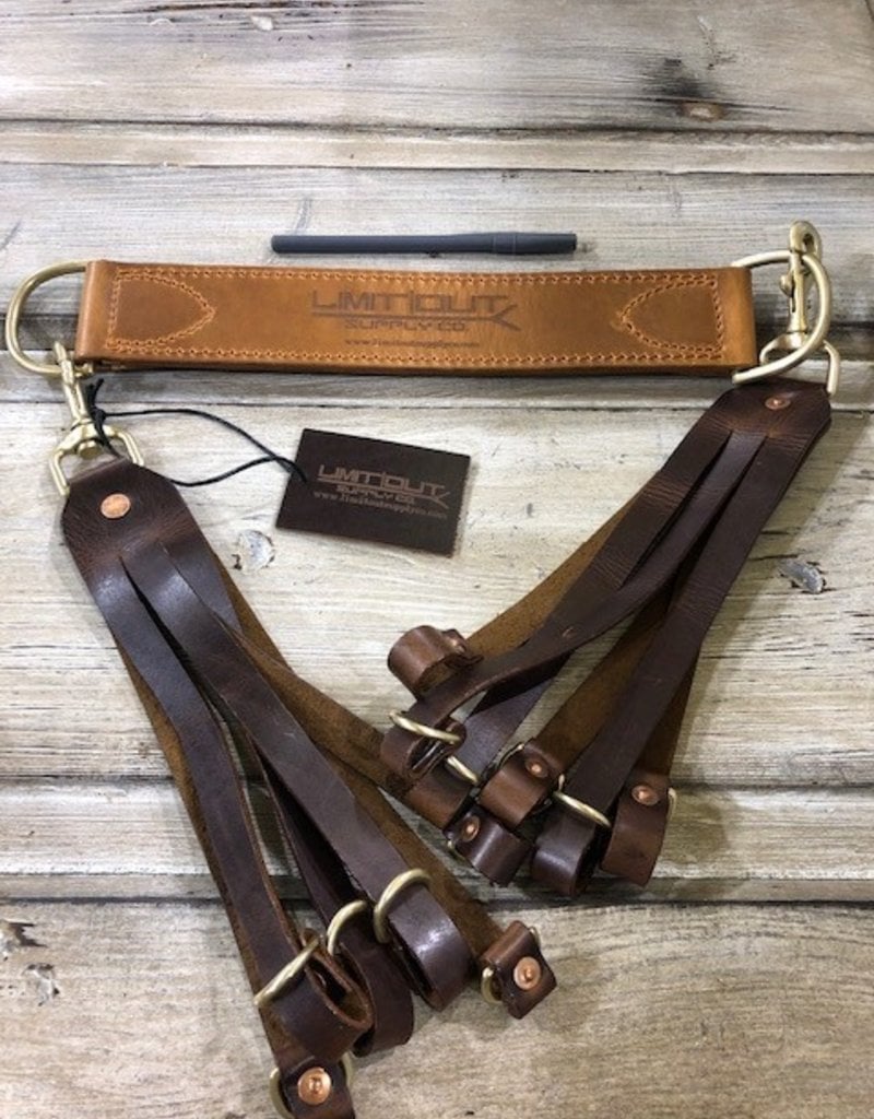 Limit Out Supply Co. Leather Duck & Goose Strap