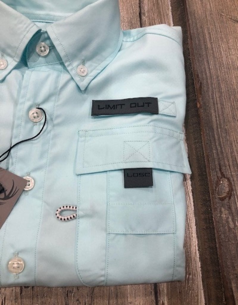 Button Down Fishing Shirt - Limit Out Supply Co.