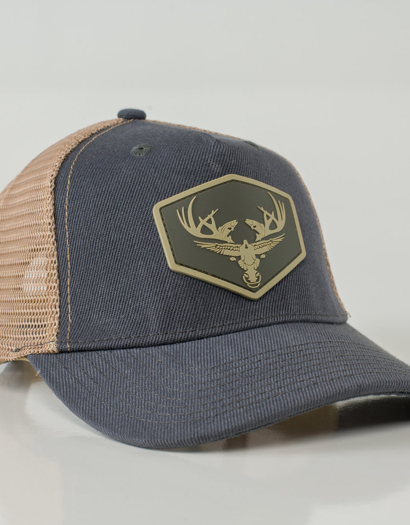 Limit Out Supply Co. PVC Deerhead Logo Series Snapback