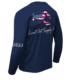 Limit Out Supply Co. Crawfish American Dri Fit