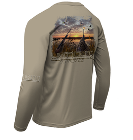 Long Sleeved Dri-FIT Hunting Camo T-Shirt L / Whitetail Treestand Hunting: Asio Raptor Camo