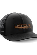 Limit Out Supply Co. Pushpole Snapback- Black & Copper