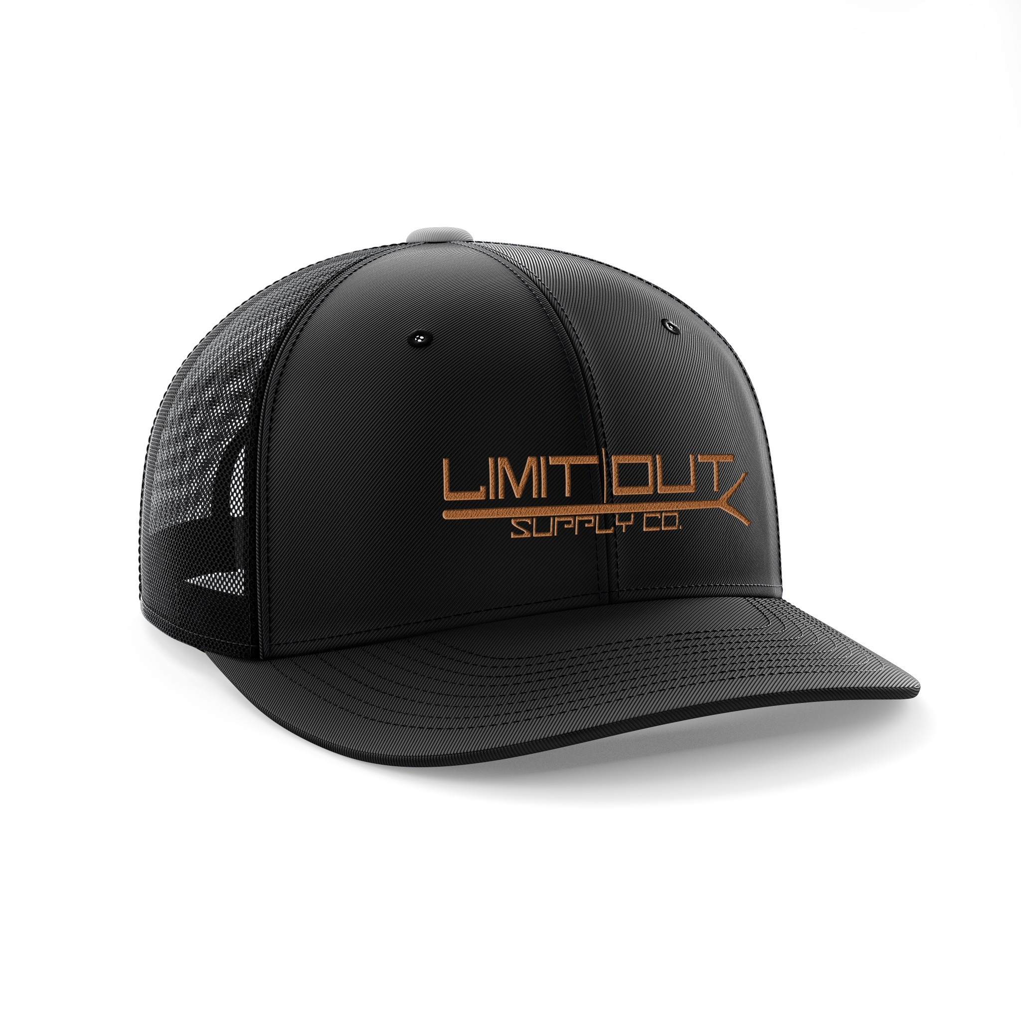 Skullerz 8955 Long Brim Black Lightweight Bump Cap Hat 8955