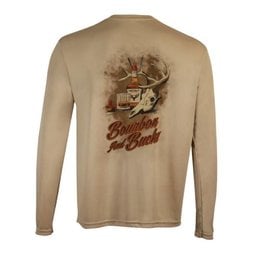 Limit Out Supply Co. Bourbon & Buck Long Sleeve Dri-Fit
