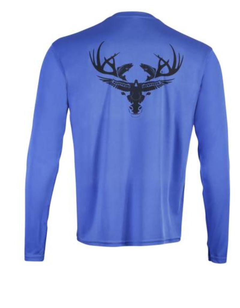 navy blue long sleeve dri fit shirt