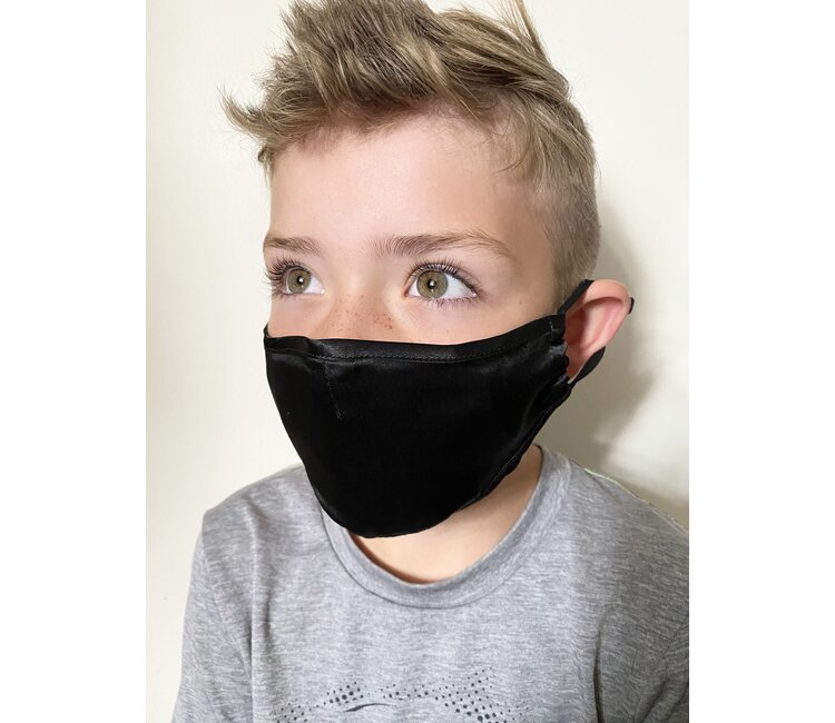 Kids Fine Label 100 Silk Face Mask Refinery Clothing