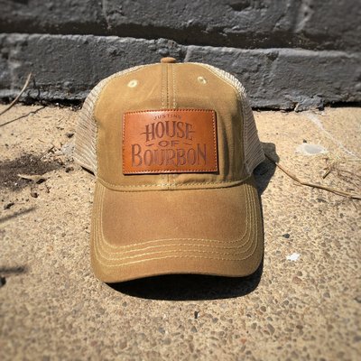 House Of Bourbon Leather Hat House Of Bourbon Leather Hat