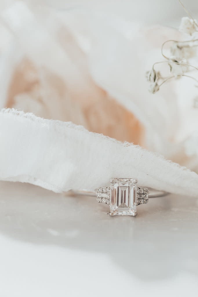 Sarah O The Louie Emerald Cut Ring