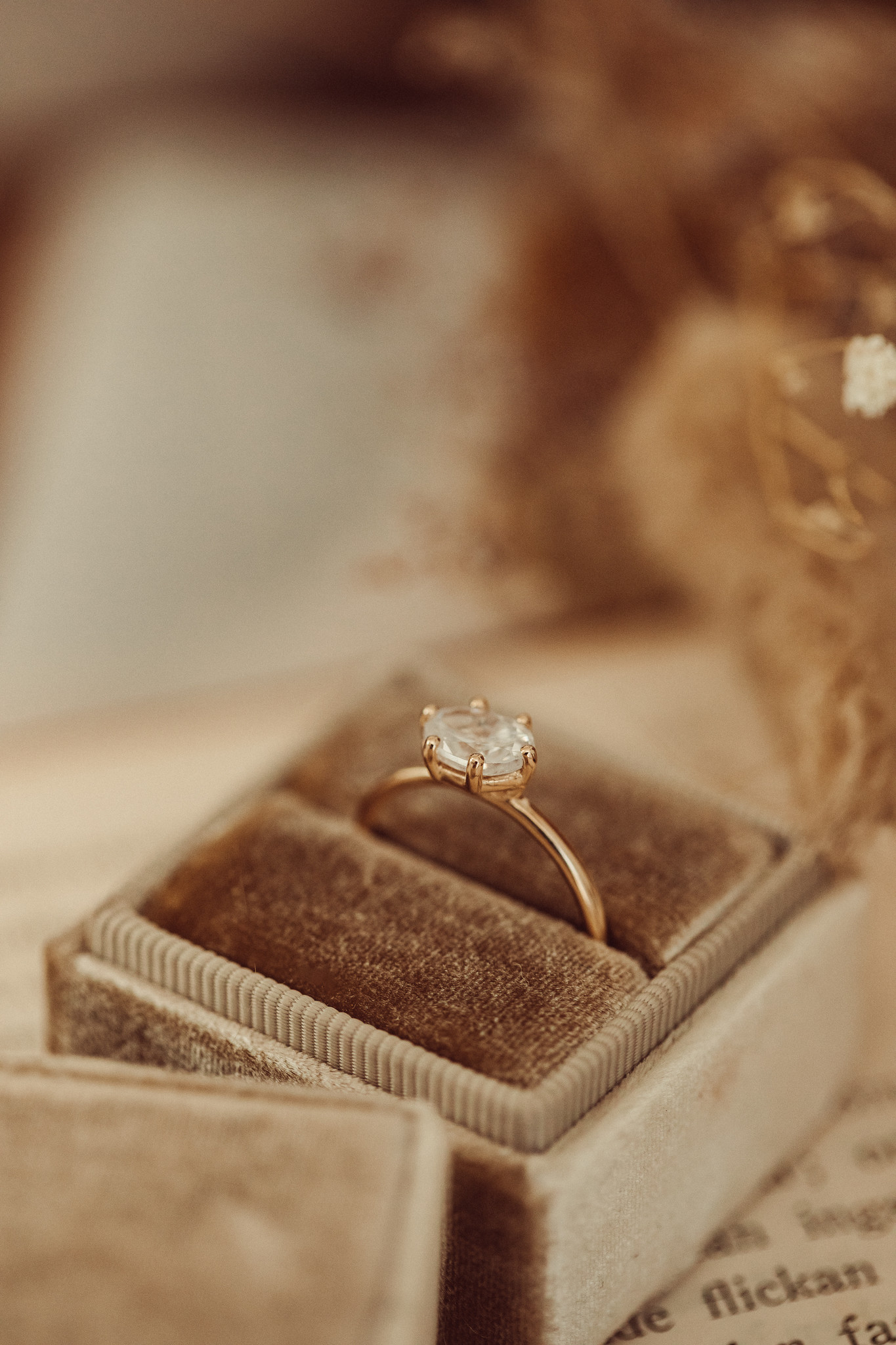 The Bennett Oval East West Solitaire Ring - Sarah O.