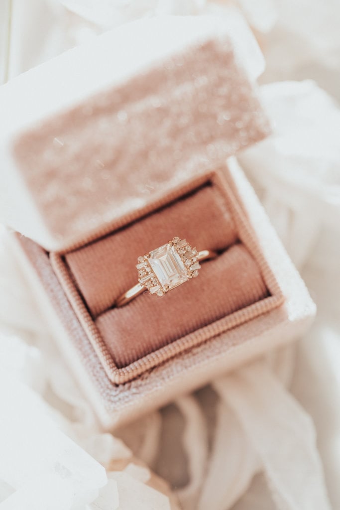 Sarah O The Oxford Emerald Cut Ring