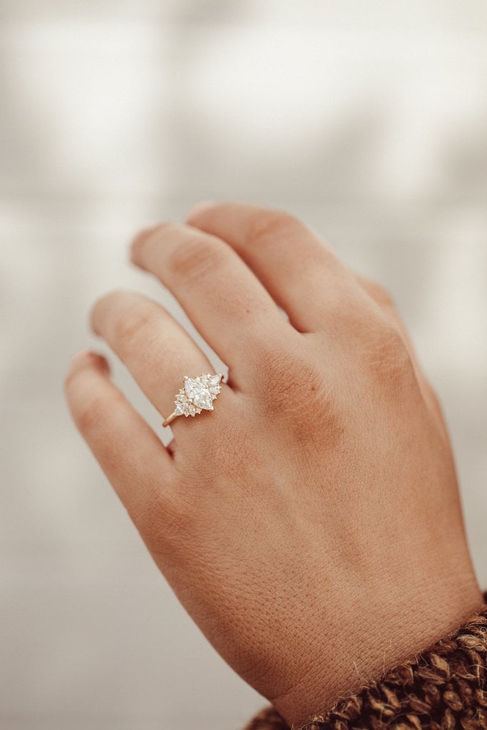 Sarah O The Monroe Marquise Ring