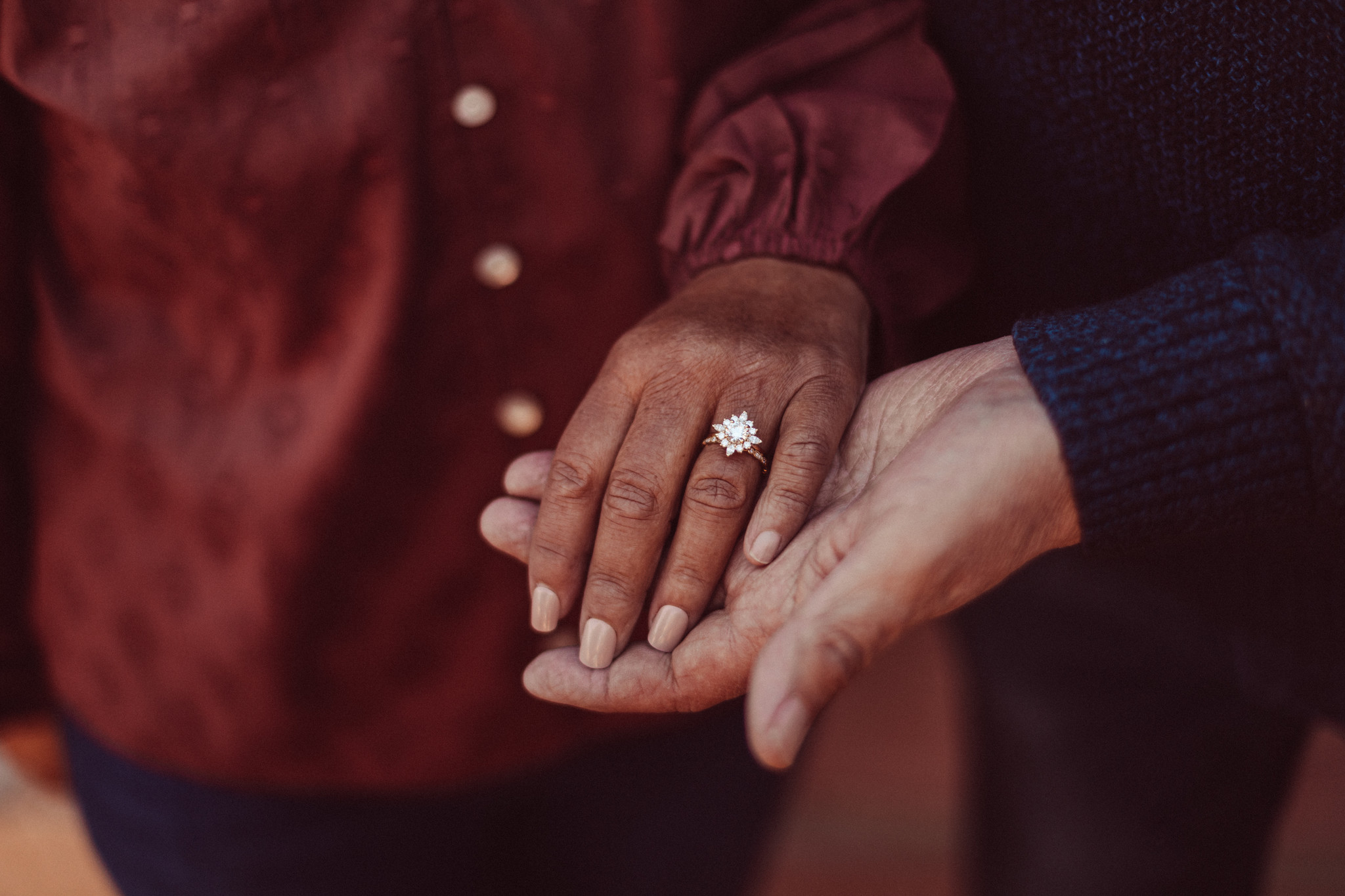 Round Diamond Engagement Ring with Halo