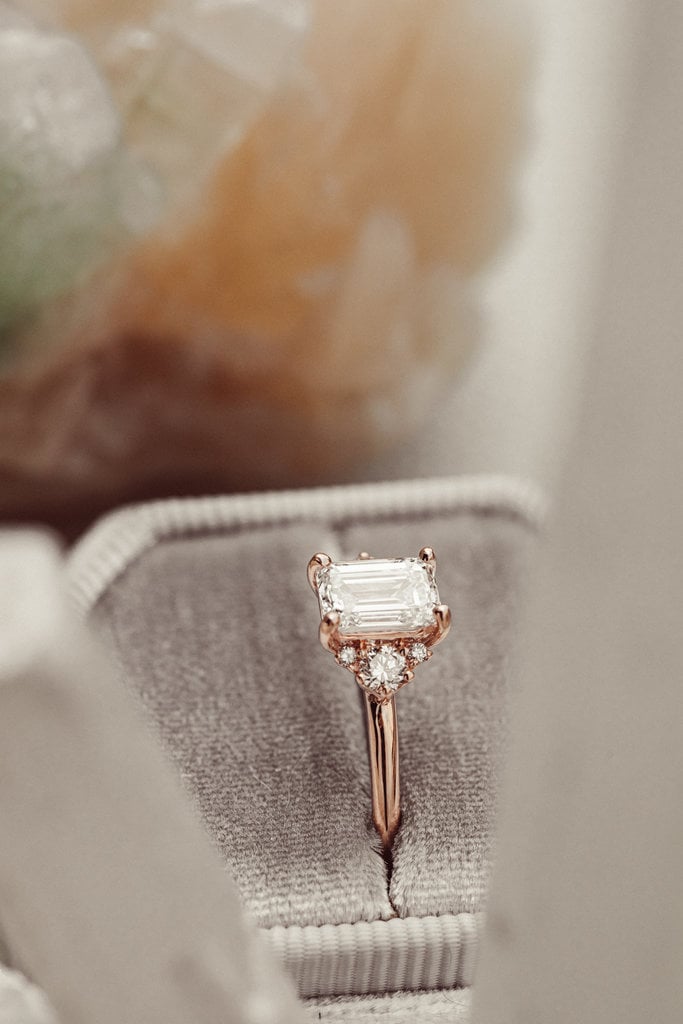 Sarah O The Vivien Emerald Cut Ring