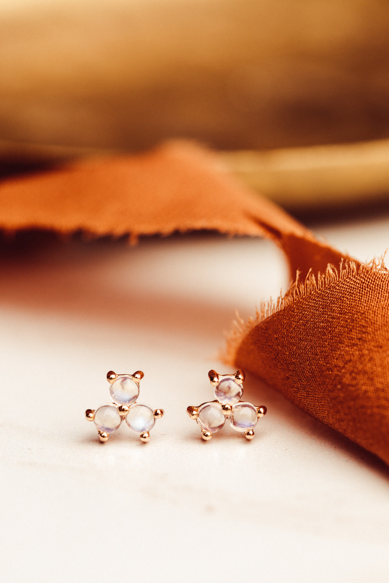 Rectangle Shape Earrings, Round Cut Lab Grown Diamond Dangle Earrings