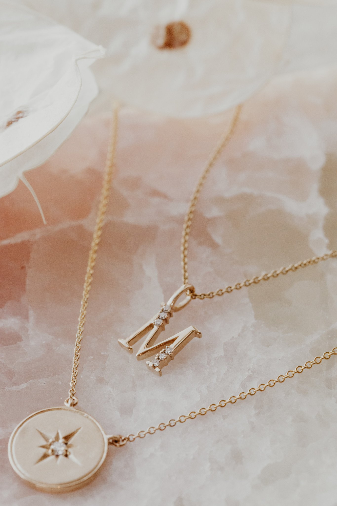 Diamond Initial Necklace - Sarah O.