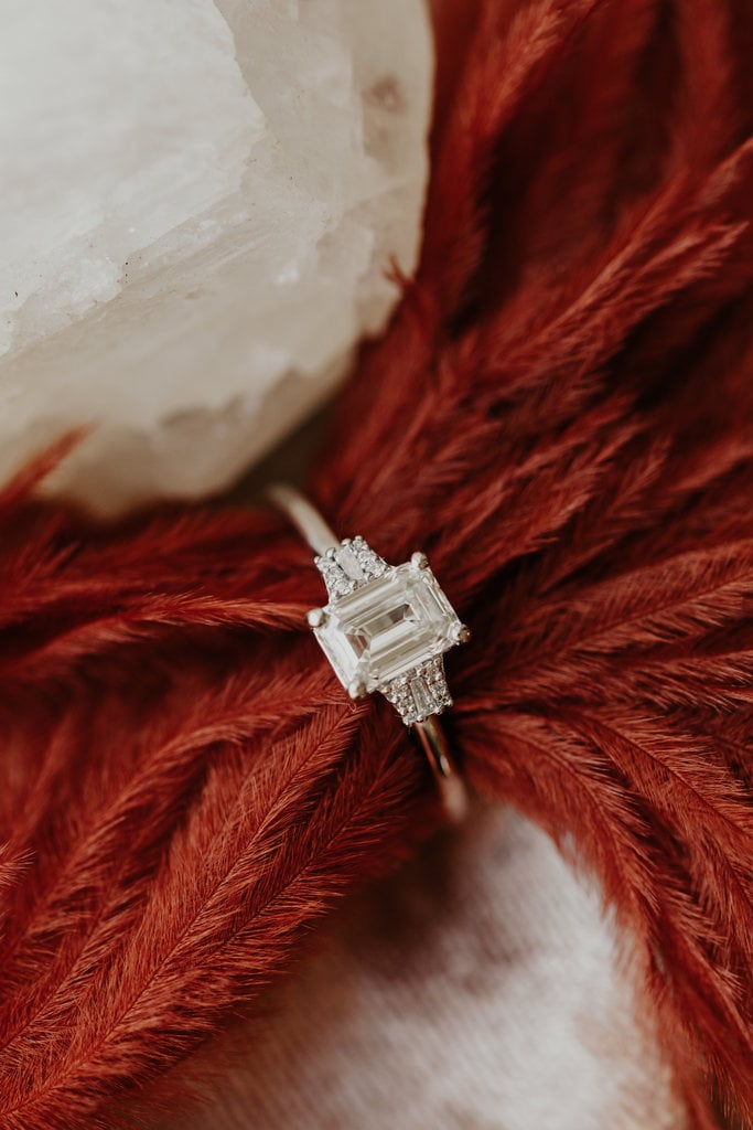 Sarah O The Louie Emerald Cut Ring