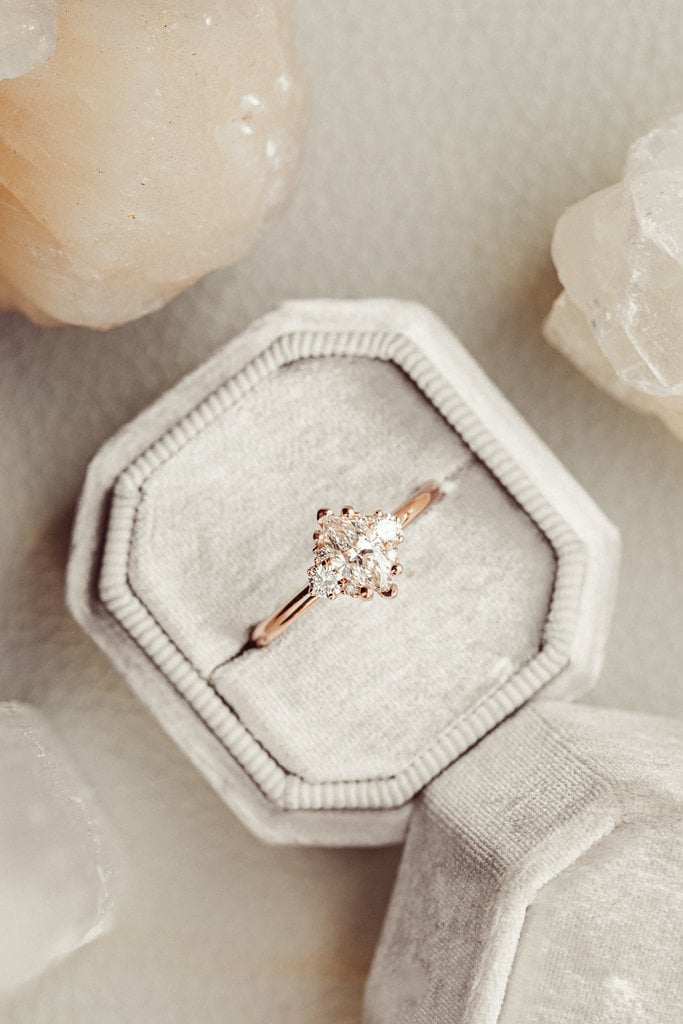 Sarah O The Mini Vivien Marquise Ring