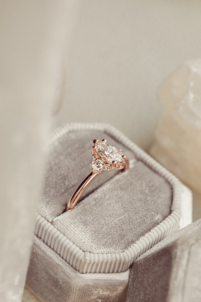 Sarah O The Mini Vivien Marquise Ring