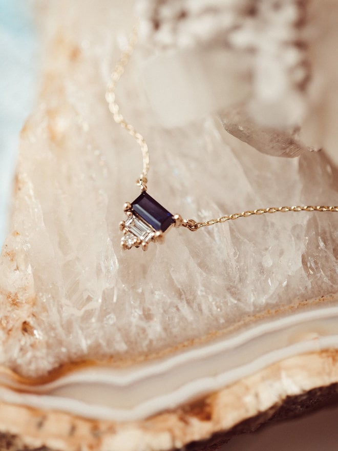 Diamond Initial Necklace - Sarah O.