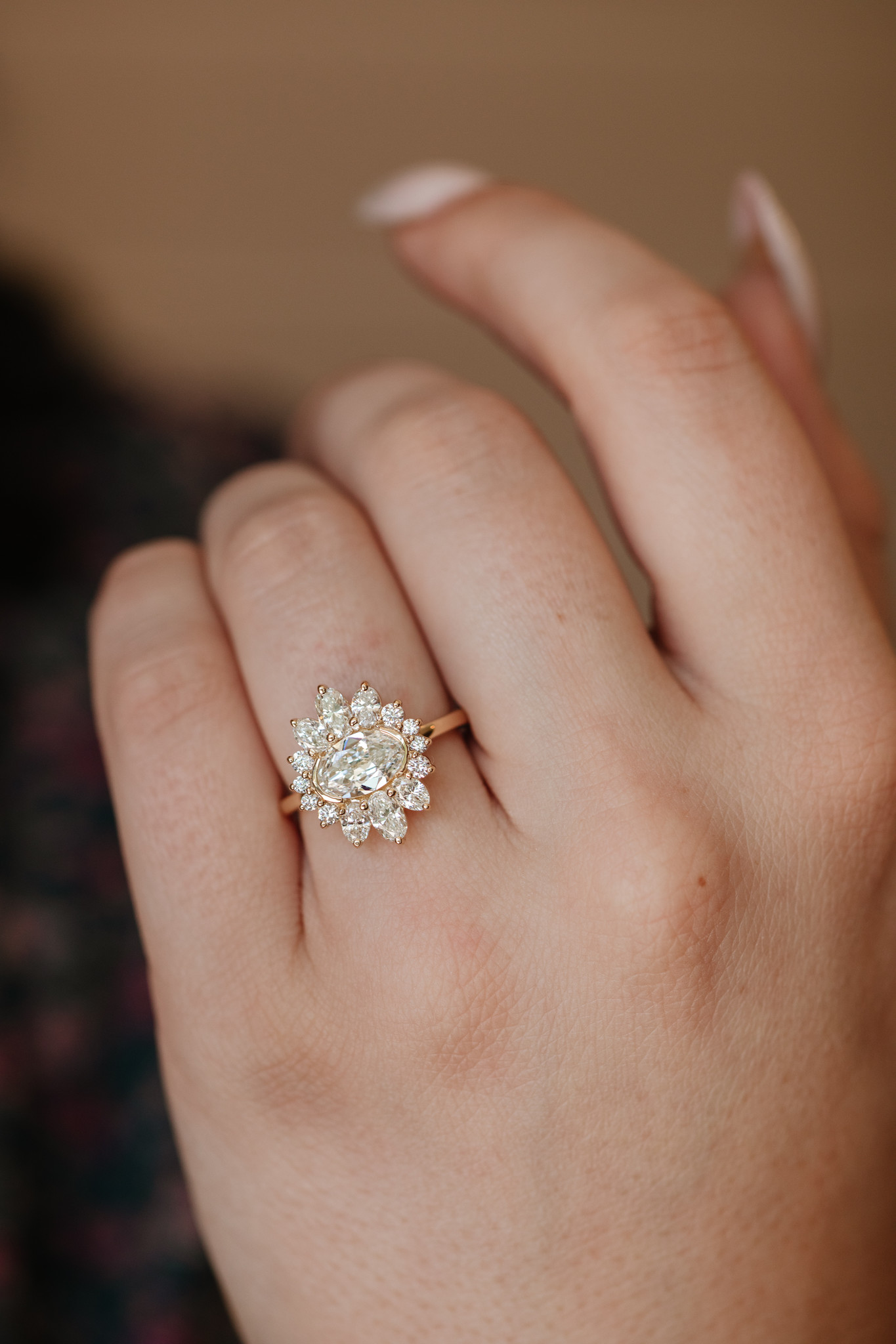 Vintage-Style Old Mine Cut Diamond Engagement Ring – www.igorman.com