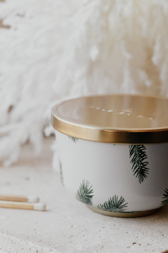 Sarah O Frasier Fir Branch Tin Candle 6.5 oz