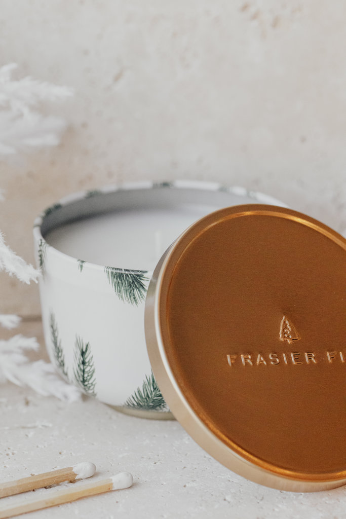 Sarah O Frasier Fir Branch Tin Candle 6.5 oz