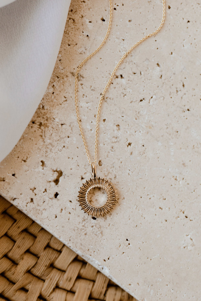 Sarah O The Bloom Pendant Necklace