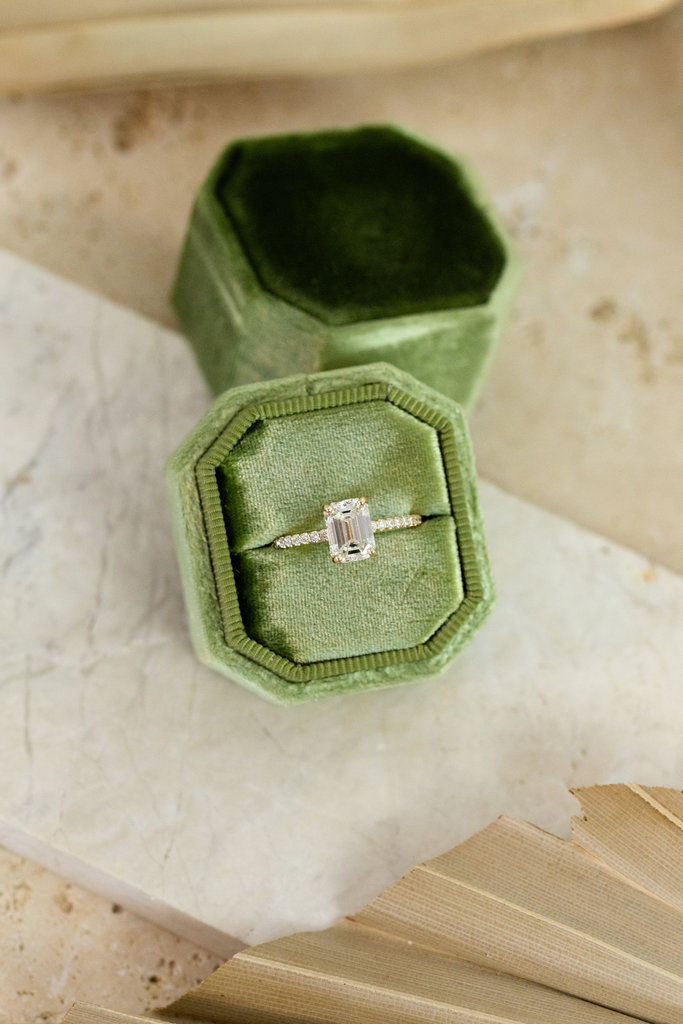 Sarah O The Jenna Emerald Cut Ring