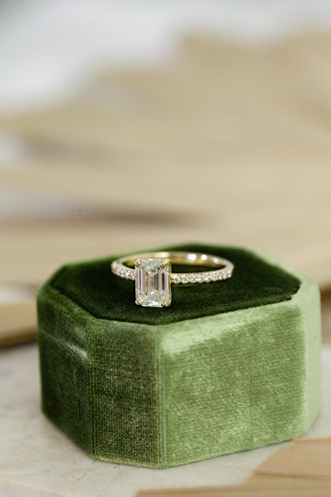 Sarah O The Jenna Emerald Cut Ring