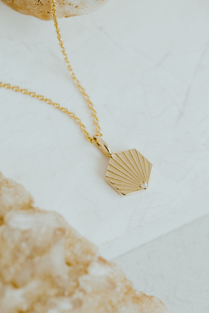 Sarah O The Mini Tides Pendant Necklace