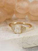 The Louie Emerald Cut Ring - Sarah O.