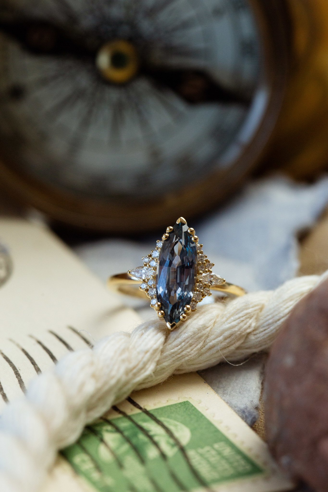 Buy All Stone 5 Carat Blue Sapphire Stone Ring Gold Sri Lanka Neelam Ratan  5.5 Ratti Rings Original Certified Ceylon Real Neela Pukhraj Ki Anguthi  Neelmani Ring नीलम रत्न ओरिजिनल रिंग for