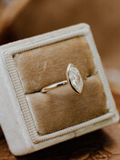The Bailey Marquise Bezel Set Solitaire Sarah O