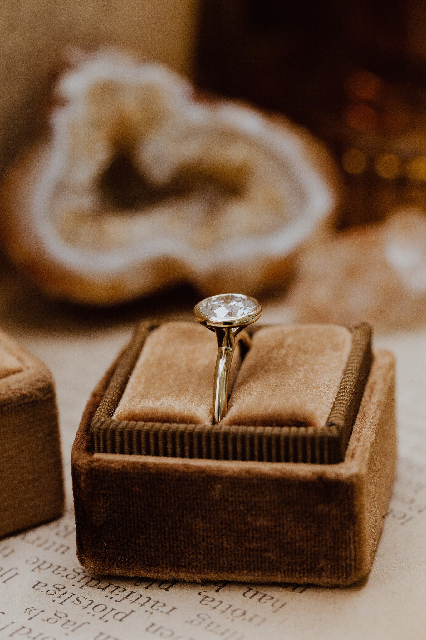 1.6 Ct. Round Cut Natural Diamond 3 Stone Round Cut Bezel Set Diamond  Engagement Ring (GIA Certified) | Diamond Mansion