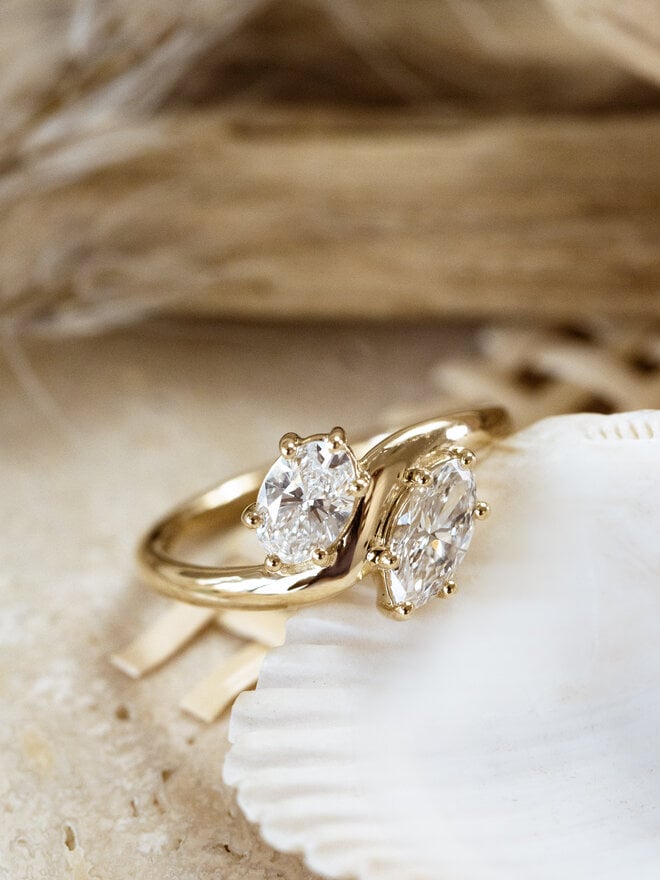 18k Rose Gold Engagement Ring for Women, Wedding Ring, Proposal Ring, Halo Engagement  Ring, Gold Ring, 3.5 Carat Radiant Cut Engagement Ring - Etsy