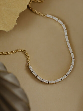 Sarah O Valentino Chain Necklace